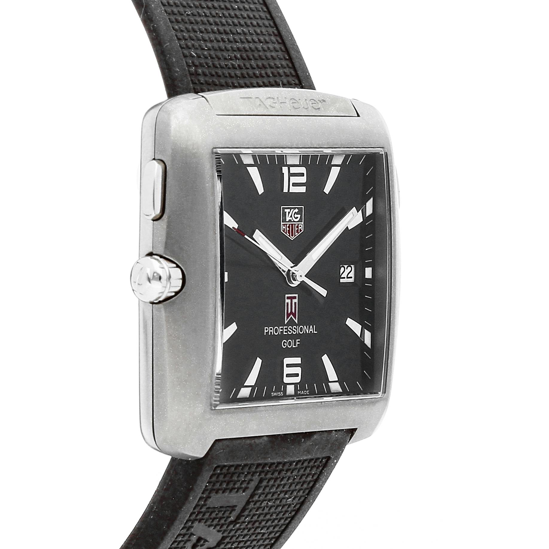 Tag Heuer Professional Golf Watch by Tiger Woods WAE1110.FT6004